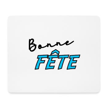 PAPA. FÊTE DES PÈRES. BONNE FÊTE PAPA. BONNE FÊTE - Tapis de souris (format paysage) - blanc - Devant