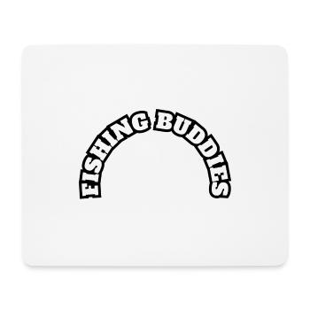 Fishing Buddies Father With Son White - Mousepad (Querformat) - Weiß - Vorne