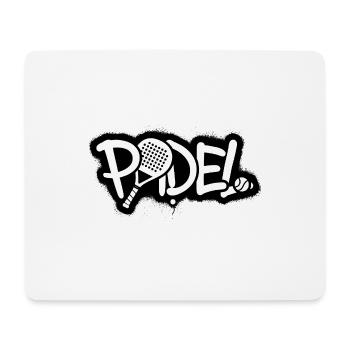 Padel 2 - Mousepad (Querformat) - Weiß - Vorne
