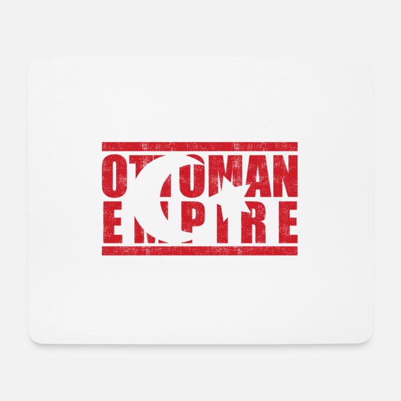 Osmanisches Reich - Mousepad (Querformat) - Weiß
