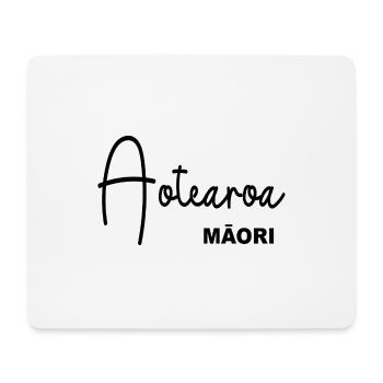 Aotearoa MAORI - Mousepad (Querformat) - Weiß - Vorne