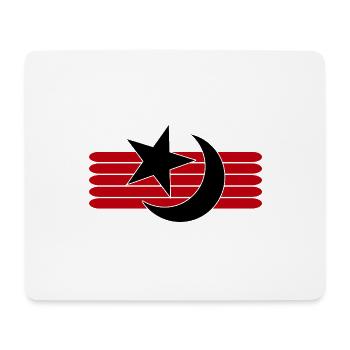 Baby Mond Sterne Schlafen Motive Süßer Strampler - Mousepad (Querformat) - Weiß - Vorne