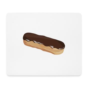 eclair_chocolat - Tapis de souris (format paysage) - blanc - Devant