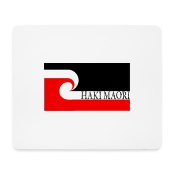 Haki Maori - Mouse Pad (horizontal) - white - Front