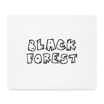 Black Forest | Mountains | Hiking | Holiday - Mouse Pad (horizontal) - white - Front