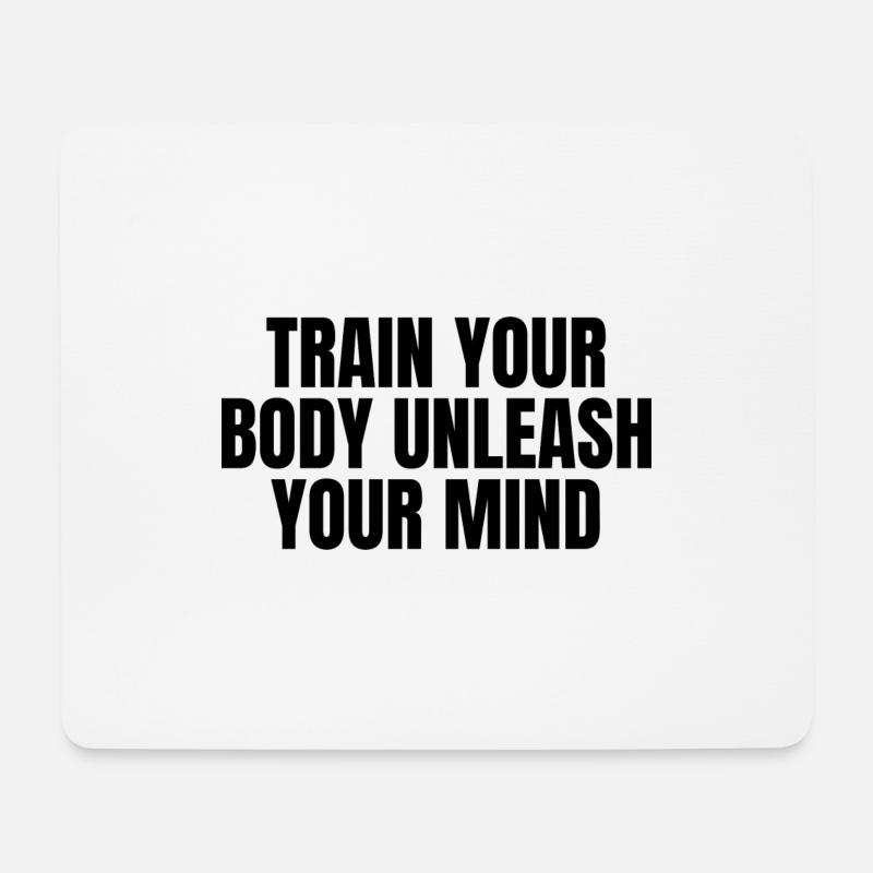 Gym - Mouse Pad (horizontal) - white