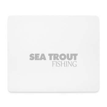 Sea trout fishing Fishing for sea trout Baltic Sea - Mouse Pad (horizontal) - white - Front