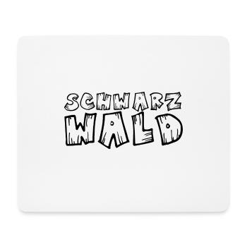 Schwarzwald | Gebirge | Wandern | Urlaub - Mousepad (Querformat) - Weiß - Vorne
