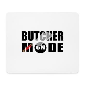Fleischer Metzger Schlachter - Mousepad (Querformat) - Weiß - Vorne