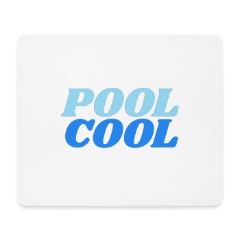 Piscine fraîche - Tapis de souris (format paysage) - blanc - Devant