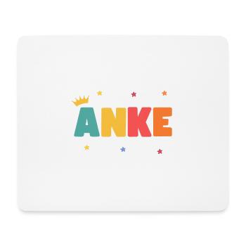 Anke! Personalisierbar - Mousepad (Querformat) - Weiß - Vorne