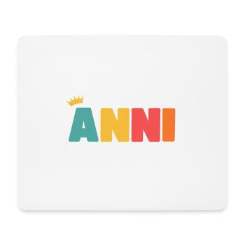 Anni! Customizable - Mouse Pad (horizontal) - white - Front