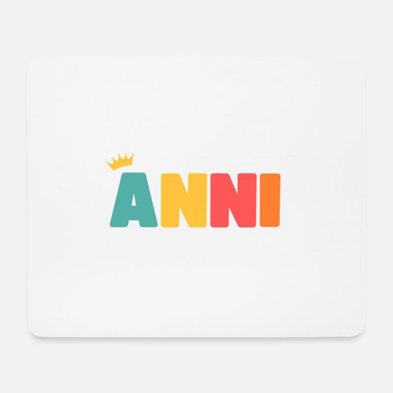 Anni! Customizable - Mouse Pad (horizontal) - white