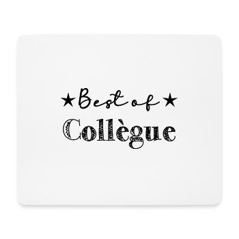 COLLEGUE. TRAVAIL. RETRAITE. MANAGER. CHEF. PATRON - Tapis de souris (format paysage) - blanc - Devant
