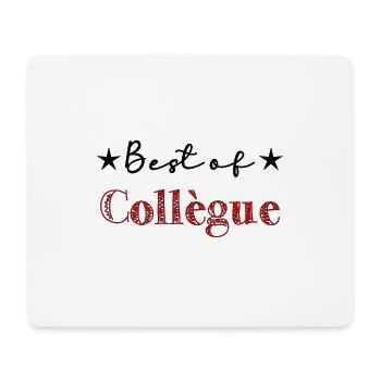 COLLEGUE. TRAVAIL. RETRAITE. MANAGER. CHEF. PATRON - Tapis de souris (format paysage) - blanc - Devant