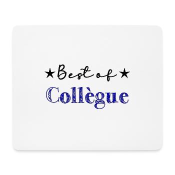 COLLEGUE. TRAVAIL. RETRAITE. MANAGER. CHEF. PATRON - Tapis de souris (format paysage) - blanc - Devant