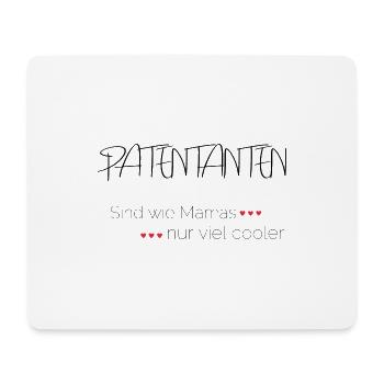 Patentante - Mousepad (Querformat) - Weiß - Vorne