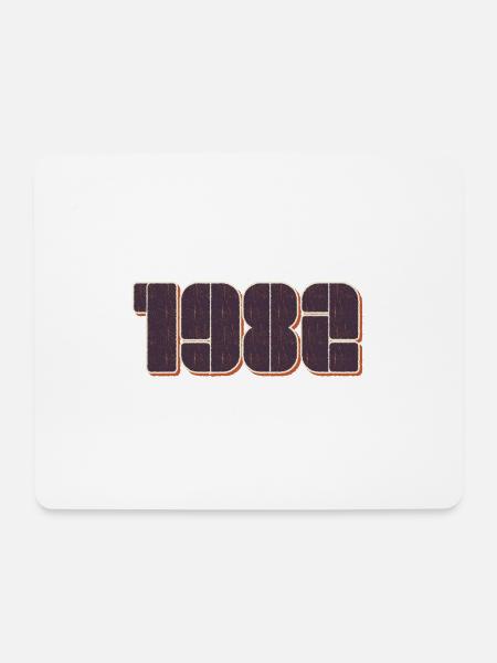 Retro 1982 - Mousepad (Querformat) - Weiß