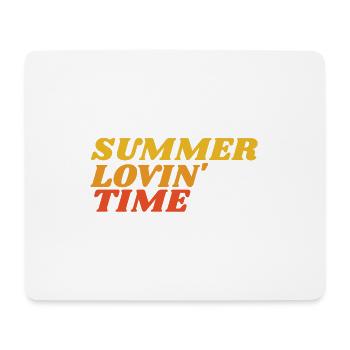 summer lovin' time - Mousepad (Querformat) - Weiß - Vorne