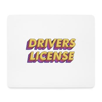 Fahrer lizenzierte Olivia Rodrigo - Mousepad (Querformat) - Weiß - Vorne