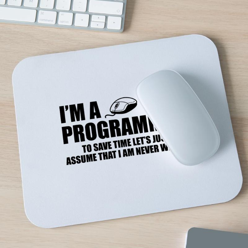 Programmer Programming Computer Science Gift Mouse Pad (horizontal)
