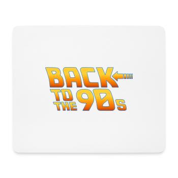 Back To The 90s retro party back to the 90s - Mouse Pad (horizontal) - white - Front