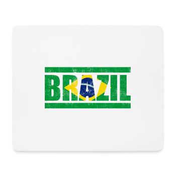 Brésil - Tapis de souris (format paysage) - blanc - Devant