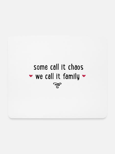 FAMILY - Mouse Pad (horizontal) - white