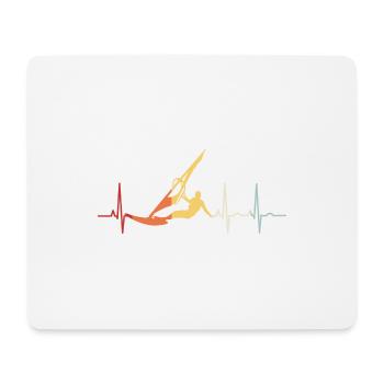Surfing Windsurfing Windsurfing Windsurfer ECG - Mouse Pad (horizontal) - white - Front