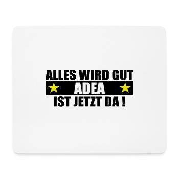 Adea Last Name First Name Birthday - Mouse Pad (horizontal) - white - Front