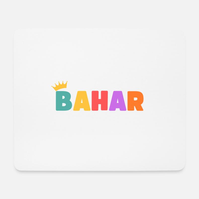 Bali! Personnalisable - Tapis de souris (format paysage) - blanc