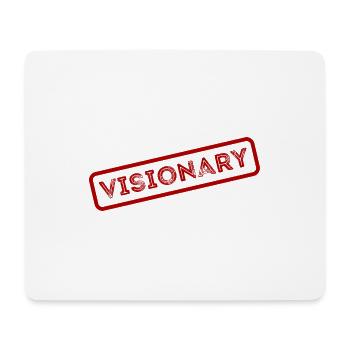 visionary - Mouse Pad (horizontal) - white - Front