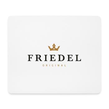 Friedel Original Familienlogo - Mousepad (Querformat) - Weiß - Vorne