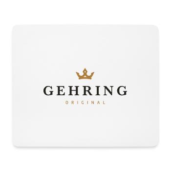 Gehring Original Familienlogo - Mousepad (Querformat) - Weiß - Vorne