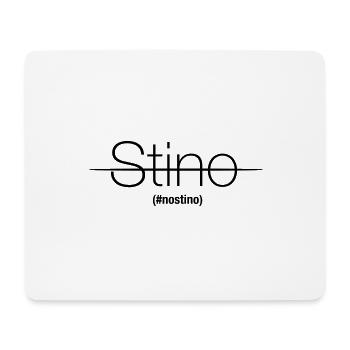 #nostino - Mousepad (Querformat) - Weiß - Vorne