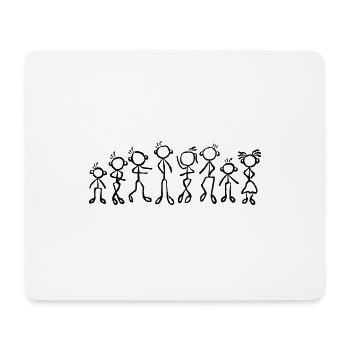 Family People People Group of people - Mouse Pad (horizontal) - white - Front