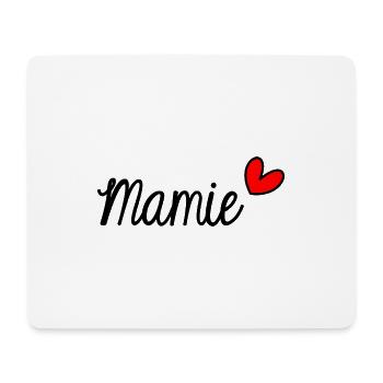 BONNE FÊTE MAMIE. SUPER MAMIE. MAMIE. FÊTE - Tapis de souris (format paysage) - blanc - Devant