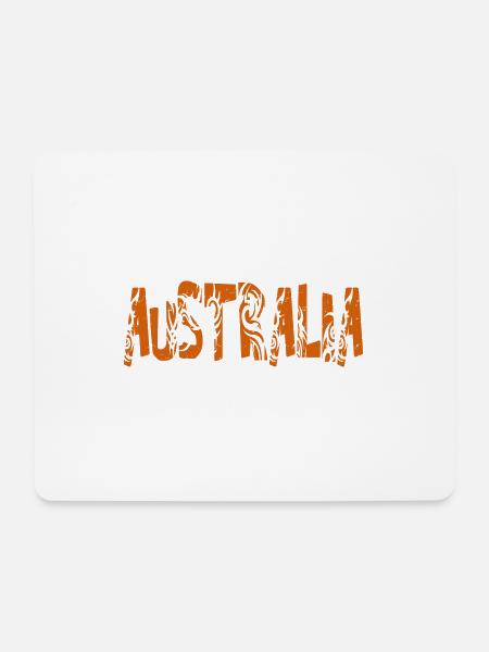 AUSTRALIA - Mousepad (Querformat) - Weiß