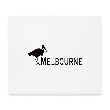 Bin Chicken Melbourne - Mouse Pad (horizontal) - white - Front