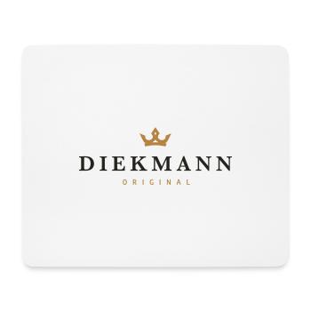 Diekmann Original Familienlogo - Mousepad (Querformat) - Weiß - Vorne