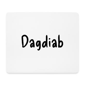 Dagdiab - Mousepad (Querformat) - Weiß - Vorne