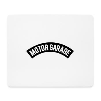 Motor Garage Banner - Mouse Pad (horizontal) - white - Front