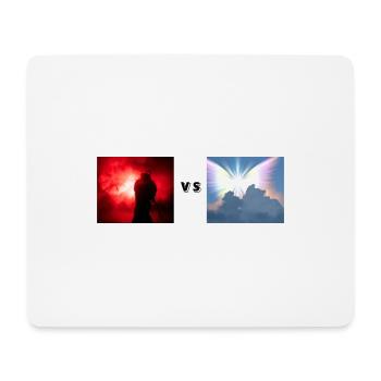 Hell VS Paradise - Mouse Pad (horizontal) - white - Front