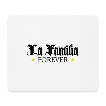 “Familia” die Familie, Das einzige was Zählt - Mousepad (Querformat) - Weiß - Vorne