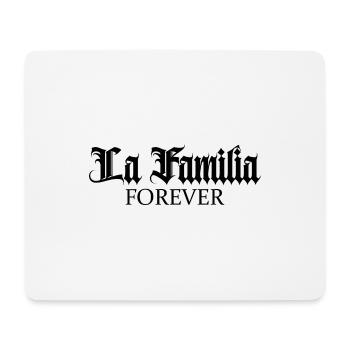 “Familia” die Familie, Das einzige was Zählt - Mousepad (Querformat) - Weiß - Vorne
