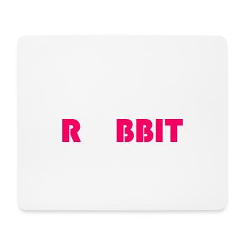 Hare - Mouse Pad (horizontal) - white - Front