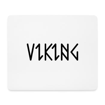 Vikings | Nordmann | Scandinavie | Guerrier - Tapis de souris (format paysage) - blanc - Devant