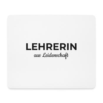 Lehrerin aus leidenschaft Geschenk Professor - Mousepad (Querformat) - Weiß - Vorne