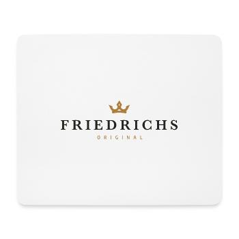 Friedrichs Original Familienlogo - Mousepad (Querformat) - Weiß - Vorne