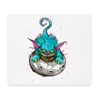 SPACE CAT - Mouse Pad (horizontal) - white - Front